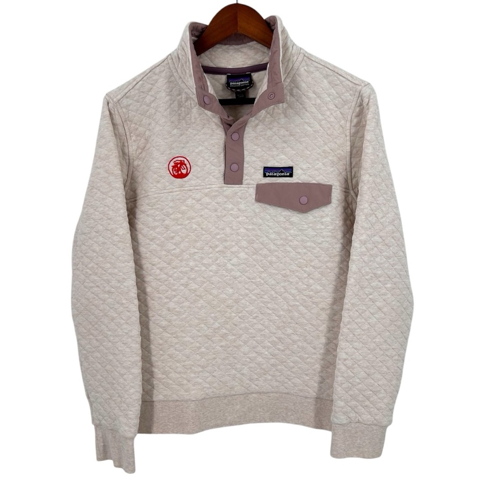 Patagonia Women’s Quilted Snap T Organic Cotton Jacket Size Medium